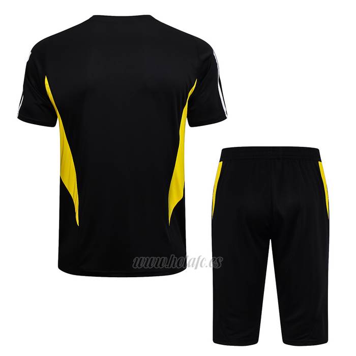 Chandal del Juventus Manga Corta 2023-2024 Negro - Pantalon Corto